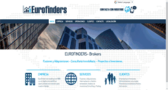 Desktop Screenshot of eurofinders.com